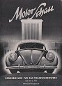 VW - 1939 - Motorschau Sonderdruck f�r das Volkswagenwerk - [1289]
