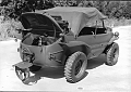 VW - 1940 - Beetle - Schwimmwagen Typ 166 von hinten mit offener Motorhaube - [5497]