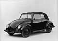 VW - 1938 - Beetle, KdF-Wagen, Beetle Convertible - KdF-Wagen Cabrio vor neutralem Hintergrund - [5517]