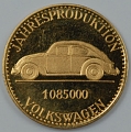 VW - 1962 - Jahresproduktion 1085000 Volkswagen - 2cm, 3gr - [6357]