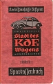 VW - 1942 - Sparkassenbuch - Nr. 2217, 5.2.1942 - [6702]