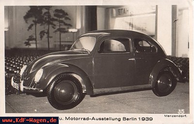 VW - 1939 - Internationale Automobil- u, Motorrad-Austellung Berlin 1939 - [6733]-1