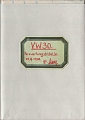 VW - 1938 - VW 30 Auswertungstabelle - 25.9.1938 - [6998]