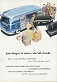 VW - 1956 - Zwei Wagen in einem - der VW-Kombi - w 6/14 - [8149]