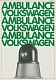 VW brochures - Ambulance Volkswagen,1981,45256 9/81