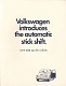 VW brochures - Volkswagen introduces the automatic stick shift.,1968,-