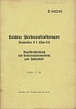 VW - 1940 - Leichter Personenkraftwagen Baumuster K1 (Typ82) Ger�tebeschreibung - D 662/6 - 1.7.1940 - [8574]