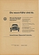 VW ads - Die neuen Käfer sind da.,1967
