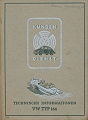 VW - 1943 - Technische Informationen VW Typ 166 - M�rz 1943 - [8745]