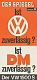 VW ads - Der Spiegel. Ist VW zuverlässig? Ist DM zuverlässig? Der VW 1500 S,1964