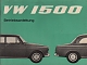 VW workshop publ. - VW 1500 Betriebsanleitung,1965