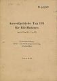 VW - 1944 - Anwerfgetriebe Typ 198 f�r Kfz-Motoren - D 635/19 - 8.12.44 - [9094]