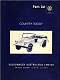 VW workshop publ. - Country Buggy Parts List,1970