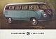 VW brochures - Folkevognen 7 pers. model,1954