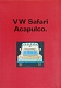 VW brochures - VW Safari Acapulco.,1973,-