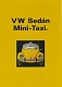 VW brochures - VW Sedán Mini-Taxi,1973,VWM 2.1.2.12.673 AA