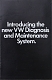 VW brochures - Introducing the new VW diagnosis and maintenance system,1970,545-420-200