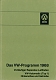 VW workshop publ. - Das VW-Programm 1968 Vorläufiger Reparatur-Leitfaden,1967,532.303.00