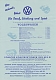 VW brochures - Wer rechnet fährt für Beruf, Erholung und Sport Volkswagen,1957
