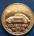 VW - 1970 - 1 Milhao Volkswagen 1970 - 7,1 gramm - [9954]