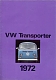 VW brochures - VW Transporter 1972,1971