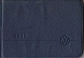 VW - 1955 - Taschenkalender Format 10 x 7,5 cm - [10579]
