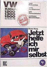 VW - Jetzt helfe ich mir selbst. Bd. 1 VW Käfer 1200,1300,1500, bis Herbst 69 (2,5 Mio) - Dieter Korp - 3-87943-040-3 - [334]-1