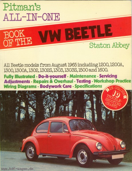 VW - Pitman´s all-in-one book of the VW beetle - Staton Abbey - 0273 00946 X - [492]-1