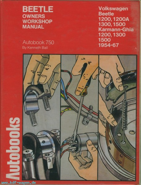 VW - Beetle Owners Workshop Manual. 1954-1967 - Kenneth Ball - 0-8019-5624-2 - [1201]-1