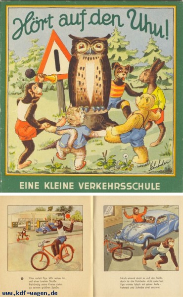 VW - Hört auf den Uhu! Eine kleine Verkehrsschule - Dr. Te Neues & Co., kempen-Niederrhein - - - [1269]-1
