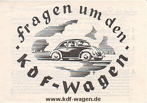 VW - 1939 - Fragen um den KdF-Wagen - [1292]-1