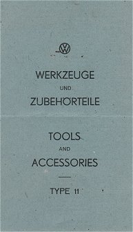 VW - 1949 - VW Werkzeuge und Zubehörteile - 6.49 25.000 - [1308]-1