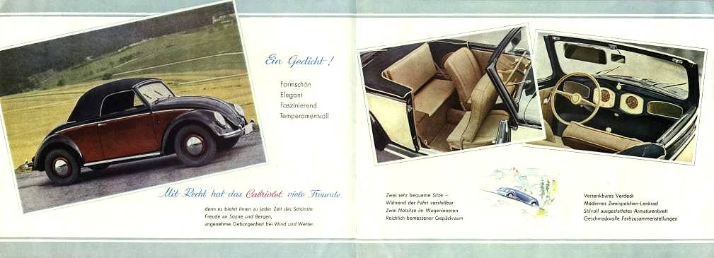 VW - 1949 - Cabriolet 2 Sitzer - CDH 65 2197/20.000 10.49 - Repro - [1312]-2