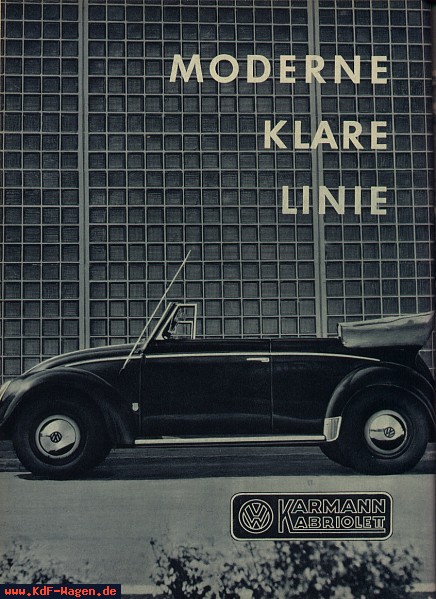 VW - 1953 - Moderne klare Linie - Gute Fahrt - [4877]-1