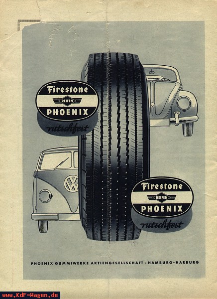 VW - 1957 - Firestone - Gute Fahrt - [4904]-1