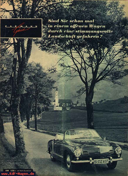 VW - 1959 - Sind Sie schon mal in einem offenen Wagen durch eine stimmungsvolle Landschaft gefahren? - Gute Fahrt - [4915]-1