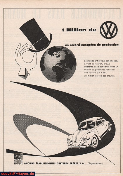 VW - 1955 - 1 Million de VW - [4964]-1
