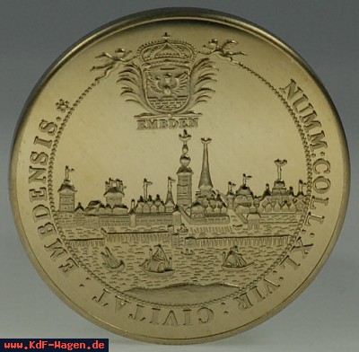 VW - 1989 - 25 Jahre Werk Emden - 4cm, 32g - [6347]-2