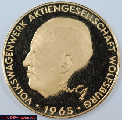 VW - 1965 - 10 Millionen Volkswagen - 4cm, 35g - [6349]-2