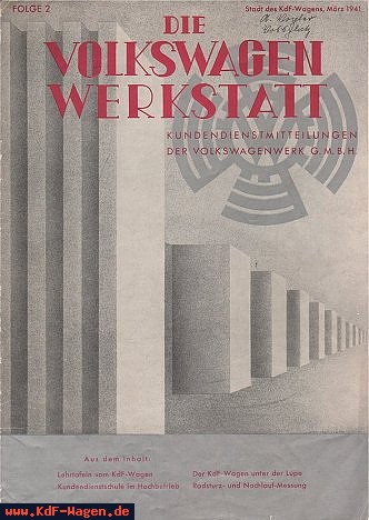 VW - 1941 - Die Volkswagen Werkstatt. Folge 2 - [6391]-1