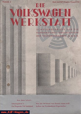 VW - 1941 - Die Volkswagen Werkstatt. Folge 4 - [6393]-1