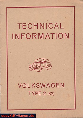 VW - 1945 - Technical Information - May 1945 - [6708]-1