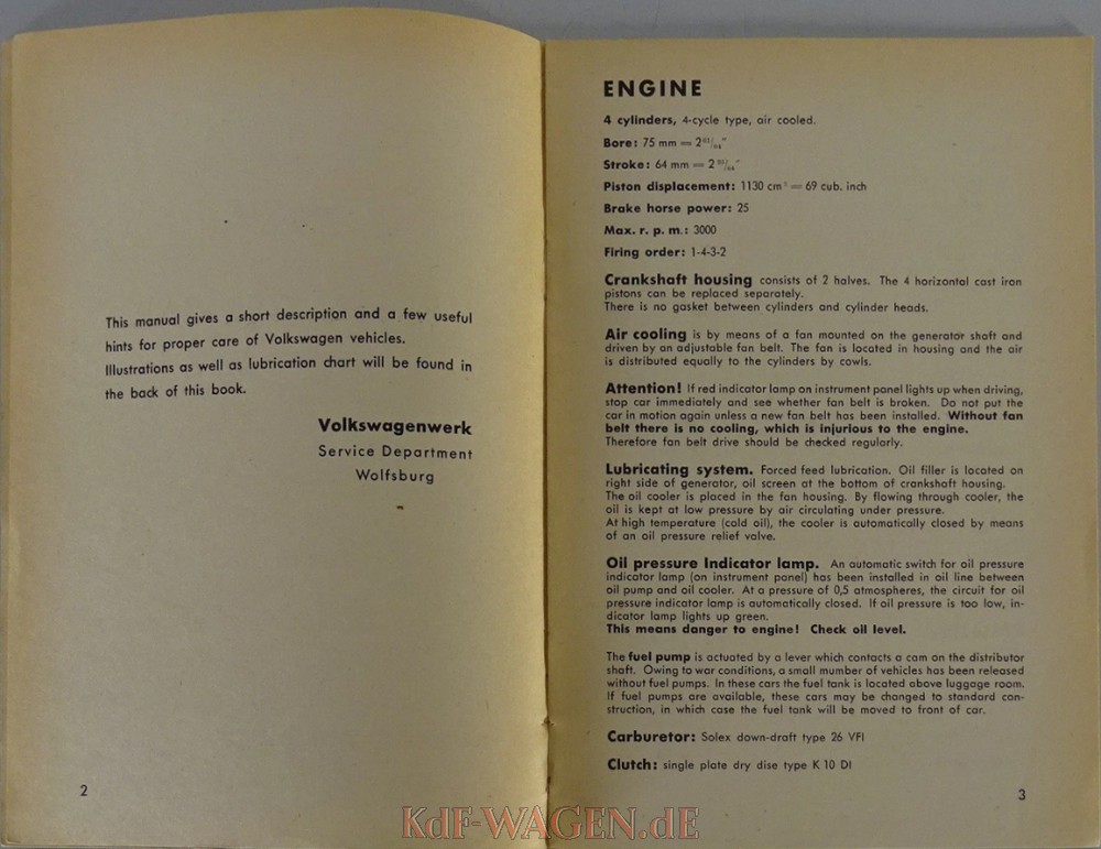 VW - 1945 - Technical Information - May 1945 - [6708]-2