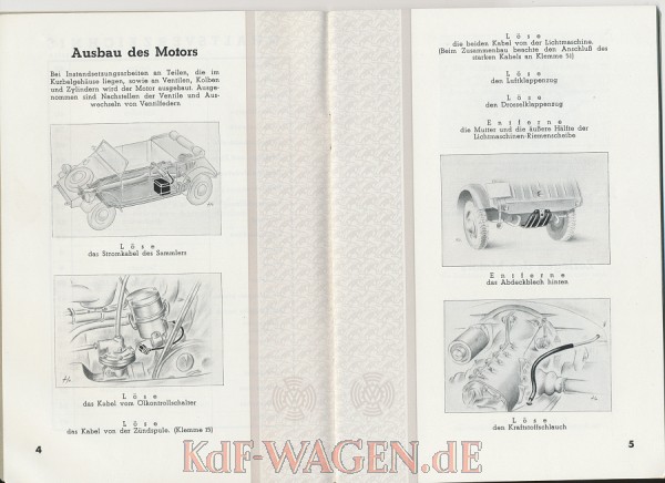 VW - 1941 - Instandsetzungs-Anleitung VW Typ 82 - Juni 1941 - [6710]-3