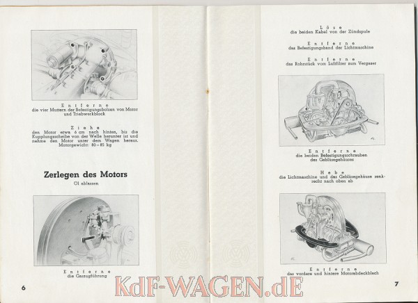 VW - 1940 - Instandsetzungs-Anleitung VW Typ 82 - September 1940 - [6716]-3