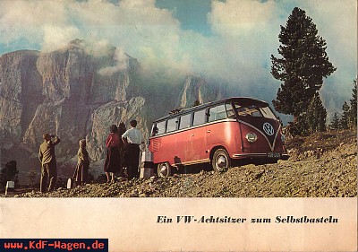 VW - 1955 - Ein VW Achtsitzer zum Selbstbasteln - [6831]-1