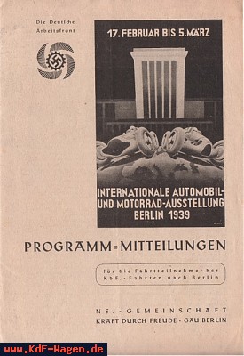 VW - 1939 - Dein KdF-Wagen auf der IAMA Berlin - [6833]-2