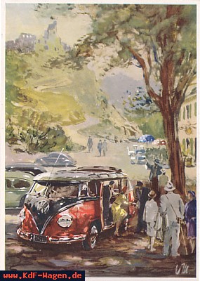 VW - 1955 - w 6/12 - Entwurf Victor Mundorff - [6868]-1