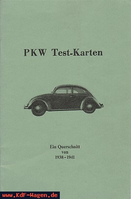 VW - PKW Test-Karten - [6919]-1