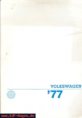 VW - 1977 - Volkswagen 77 - [7101]-1